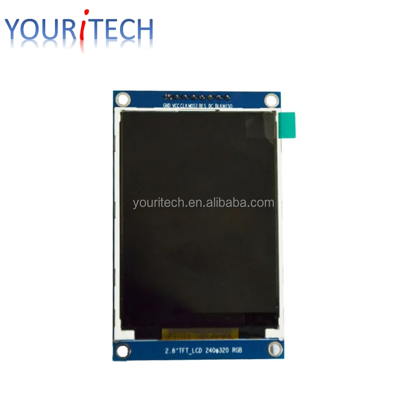 Youritech 2.8 inch OEM LCD ET028QV01-L with 240*320 resolution with Driver IC ST7789V