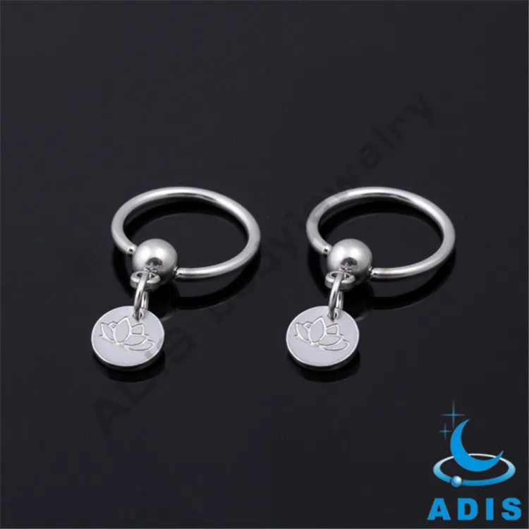 Captive Bead Ring Skull Slave Piercing Rings Bcr Body Piercing Jewelry ...