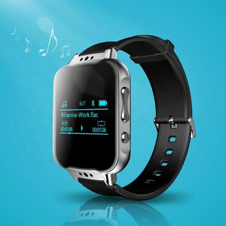

TIMMKOO 2019 Multifunction Wearable Wrist Watch FM Radio Voice Recorder Mp3 Player Walkman Portable Sport Mini MP4 Music Player, N/a
