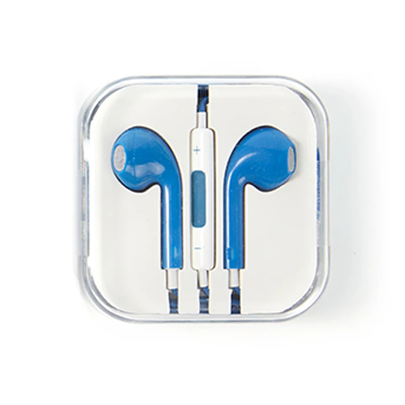 

Amazon Top Seller 3 Colors PVC 3.5mm Mobile Phone Headset earphone Earbuds, White;black;blue