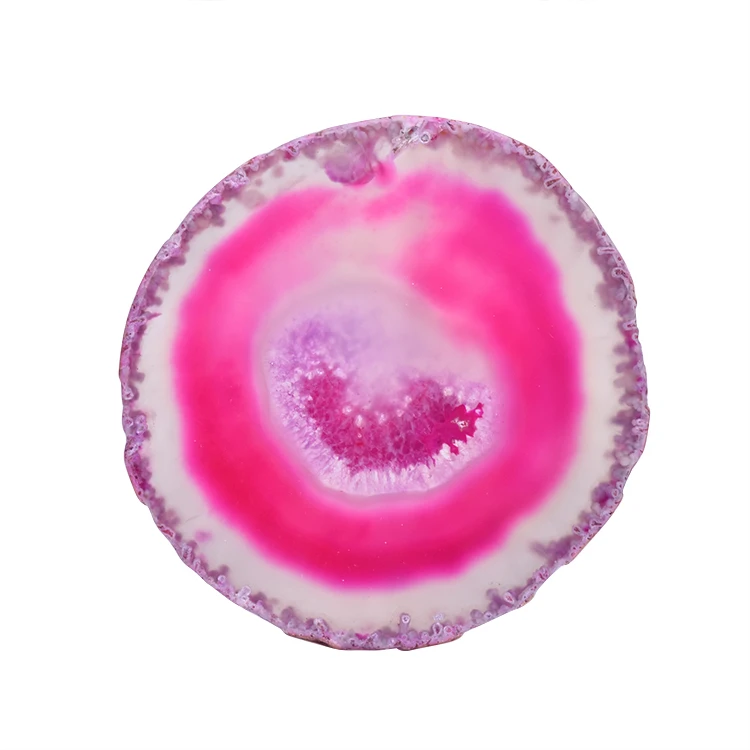 

Best Price Agate Slice for Cafe cup Decor, Mixture