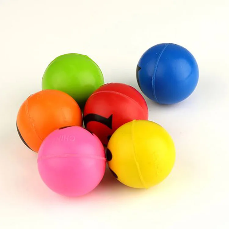 prices many colors smile pattern rubber childrens bouncing ball