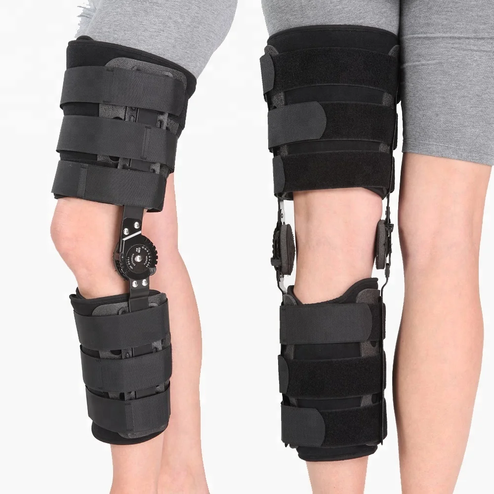 Rom Orthopedic Knee Braces Support Splint Pads Orthosis Medical ...