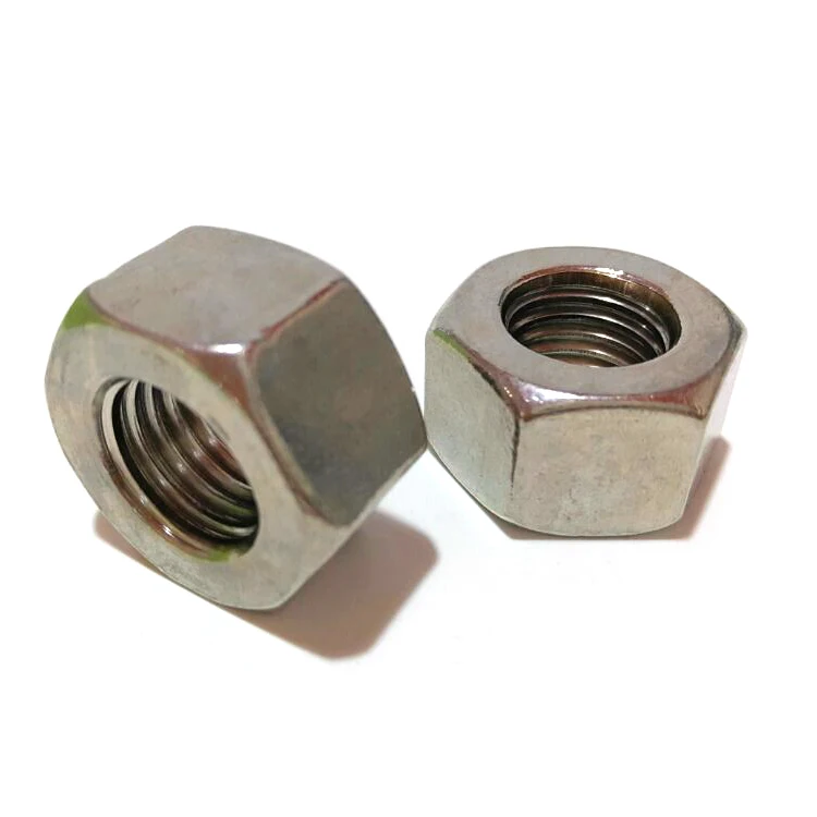 
high strength high tensile steel structural hex head bolts hex nuts grade 8.8 class 8.8 plain color zinc plated HDG DIN931 933 