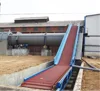 Chain conveyor belt for waste paper in paper mill