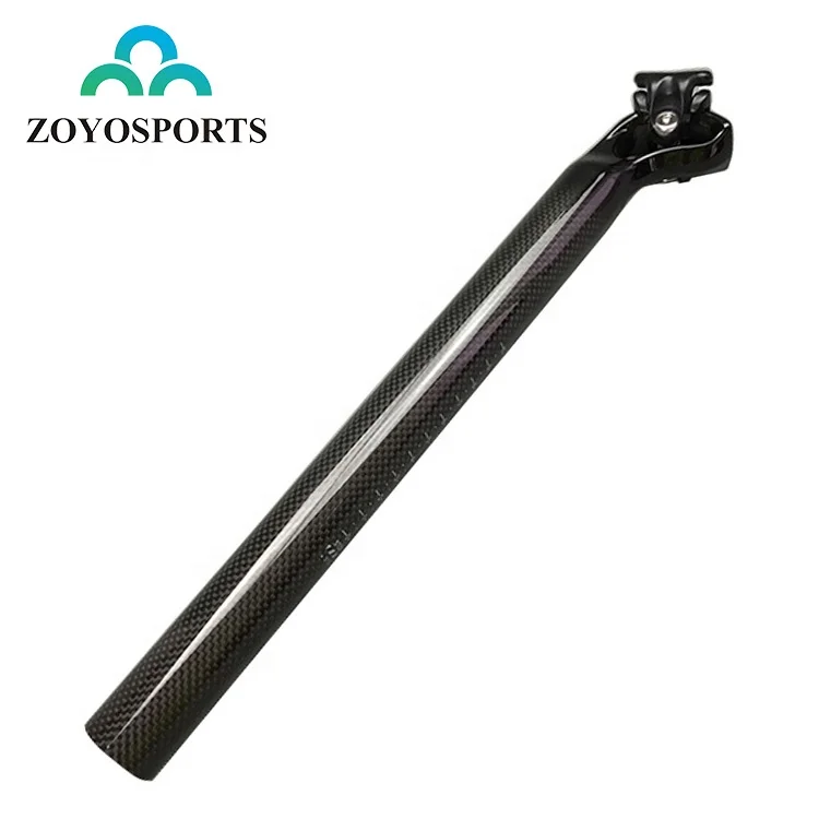 

ZOYOSPORTS Carbon SeatPost 27.2 30.8 31.6 350mm 400mm 3K Carbon Fiber Bike Seatpost Suitable for Most Bicycle Mountain Bike Road