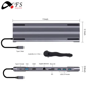 Fengshou 11 1 USB C Hub MacBook