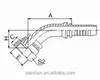 Metric Female Flat Seal Hydraulic Hose Fitting 20241