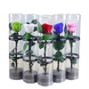 2019 Gift ideals Long Stem Preserved Rose Flower Office Decoration Preserved Rose Stem