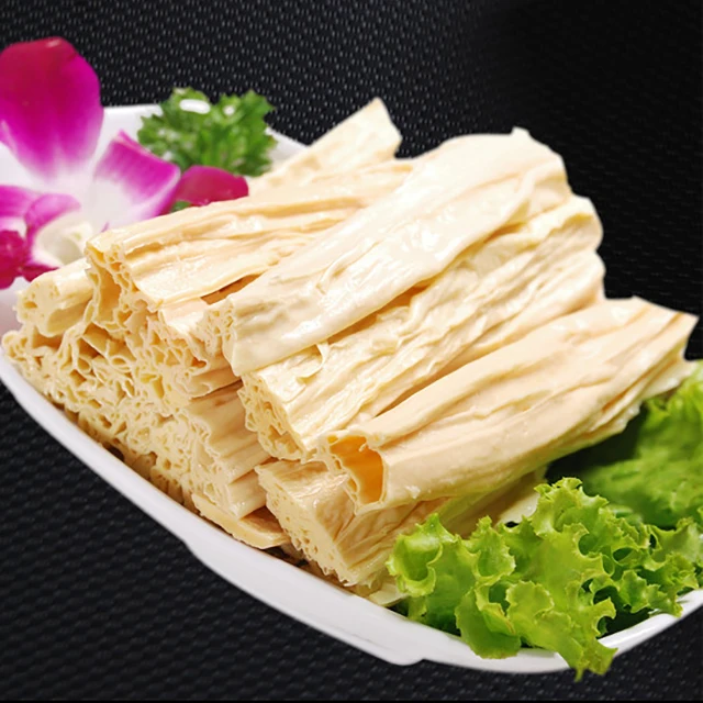 
High Quality Food Products Soybean Products Dried Tofu Skin Bean Curd Skin 