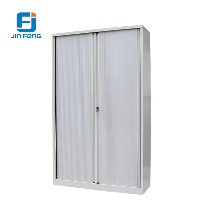 China Supplier Hefeng Steel Office Furniture Rolling Plastic Sliding Roller Door Storage