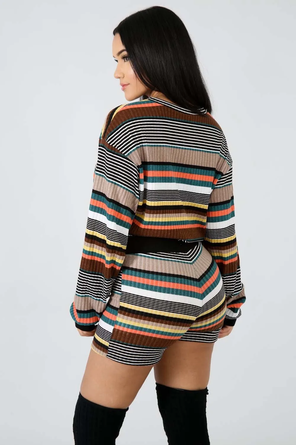 summer two pieces high quality womens casual clothes set tops