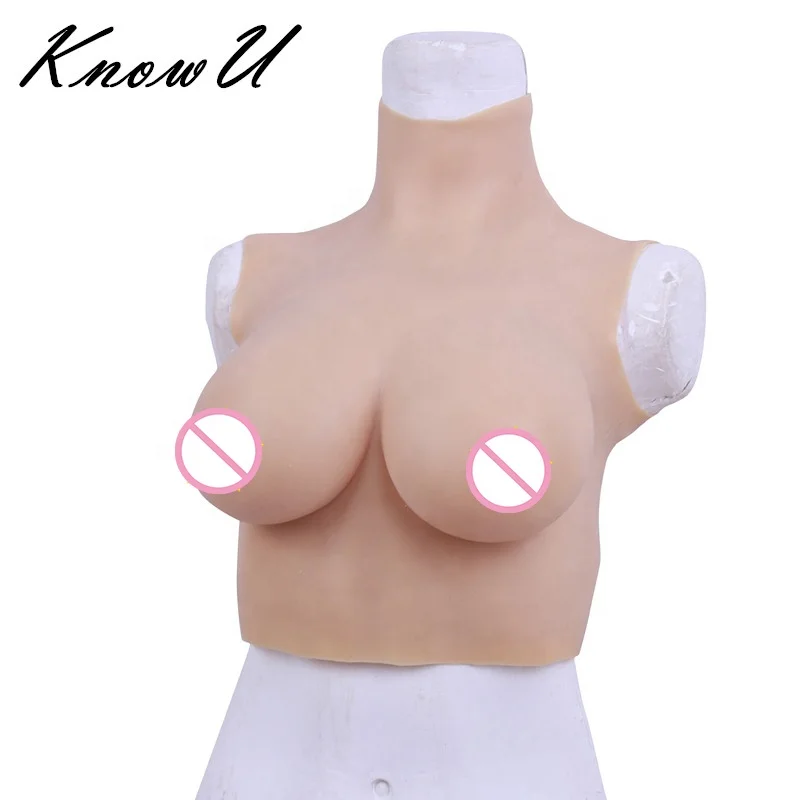 

D cup skin color silicone breast forms prosthesis crossdressing