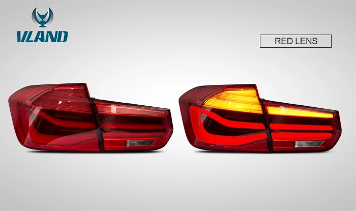 
VLAND Factory FULL LED TAIL LIGHT FOR 3 Series F30 F35 2013-2015 Rear Lamp With Moving Turn Signal Tail Lamp Plug And Play 