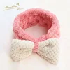 Newest sale hair accessories candy color quick dry large bow headband