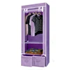 Simple folding non-woven bedroom wardrobe belt receive a case design