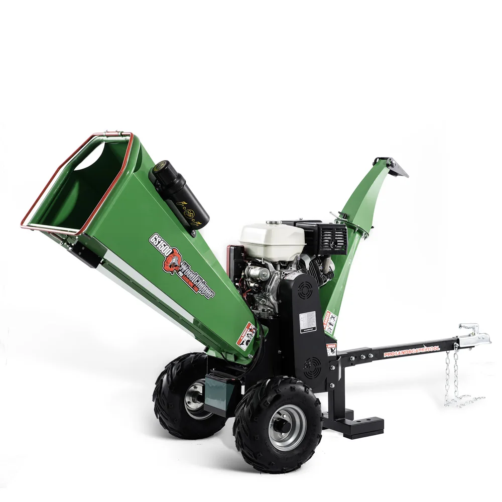 
Towable 15hp Gas Engine Wood Chipper with TUV CE MD/EMC Certificate  (60706961783)