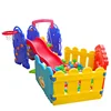 Plastic PP Indoor play slide with ball pool