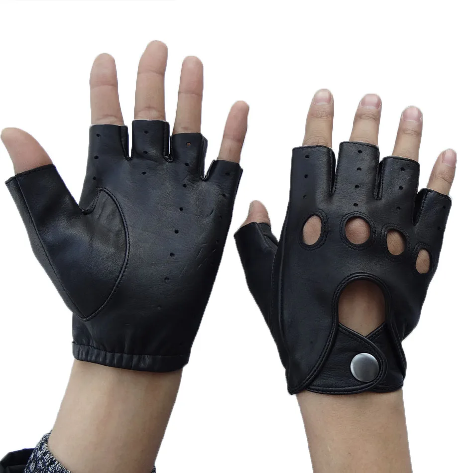 fingerless work gloves men