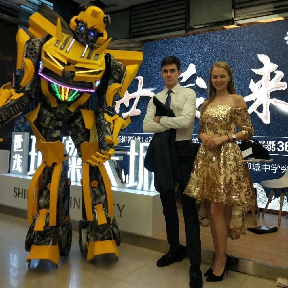 

Interactive Make Fun Human Handle Robot Costume, Regular/customized