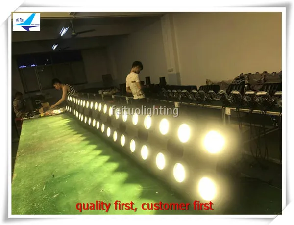 Professional Stage Matrix Blinder Light 4*100W COB Warm White Audience LED Blinder