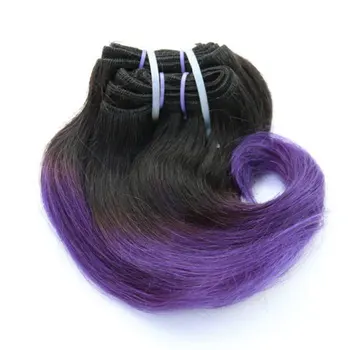 Wholesale Brazilian Virgin Hair Short Hair Wavy Weave 8inch Human