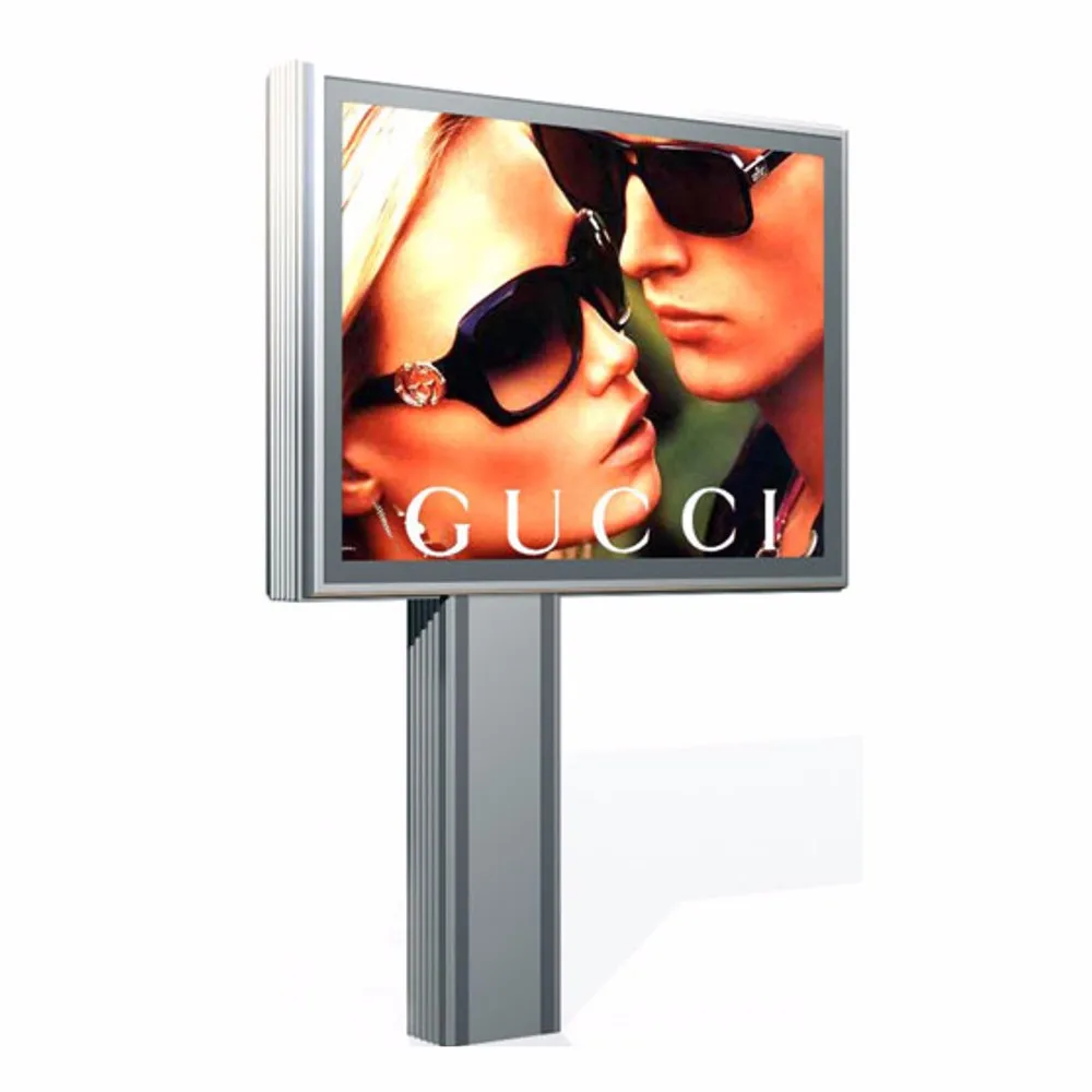 product-Outdoor advertising signs billboard double sided led display board-YEROO-img
