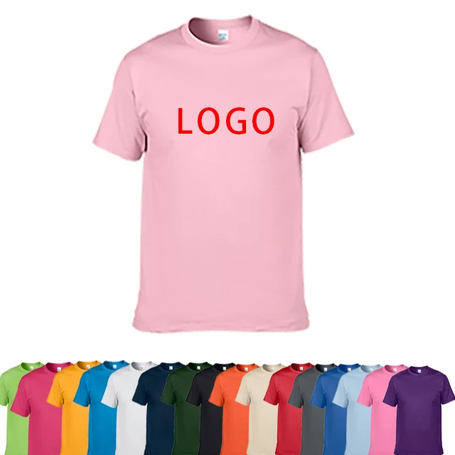 

New Design Manufacture print Custom Blank ladies pink T Shirt label, Customizable