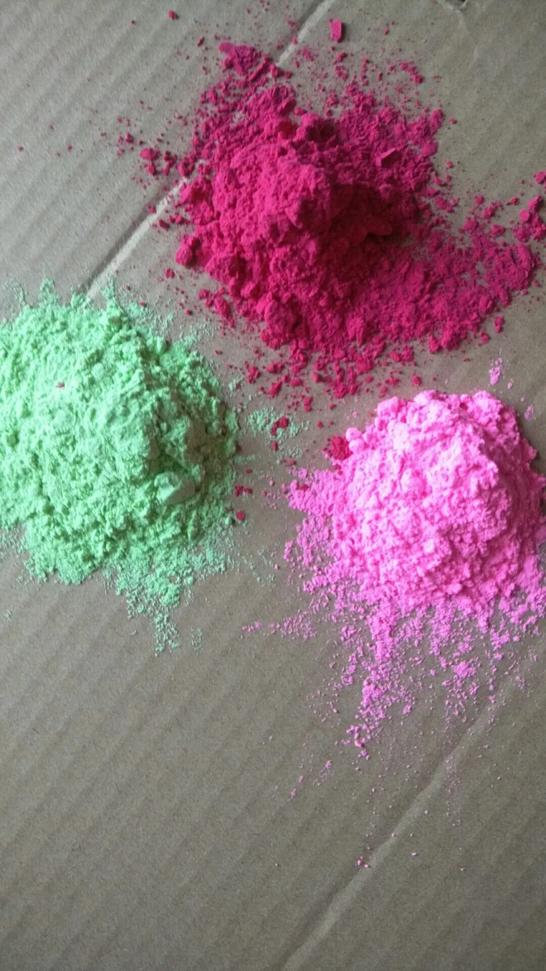 Msds Certification Cornstarch Made 100g Per Bag 10 Colors Holi Colour