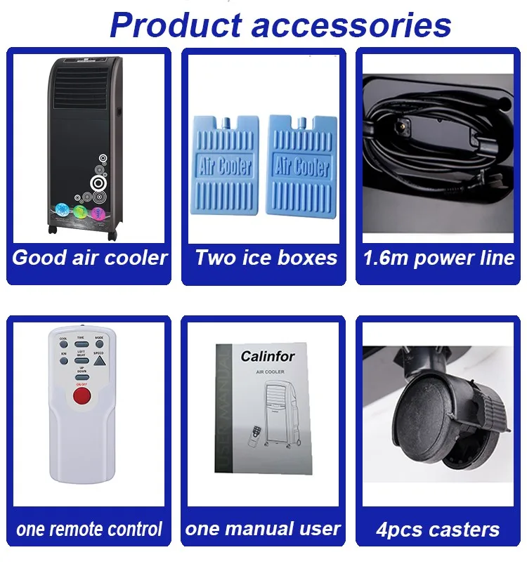 Best price ionizer air purification turbofan honeycomb air cooler evaporator