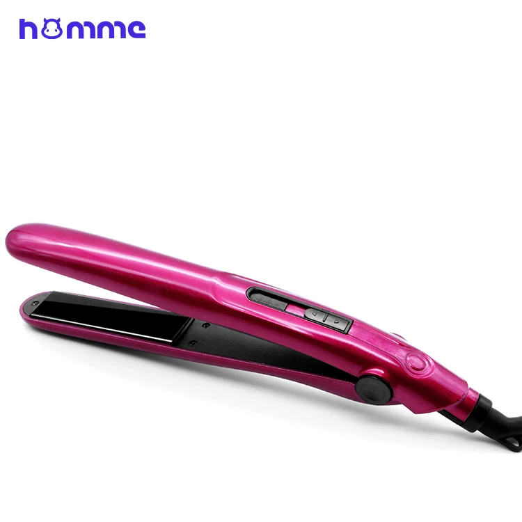 Homme Hair Straightener Ceramic Plates Flat Iron For Women With