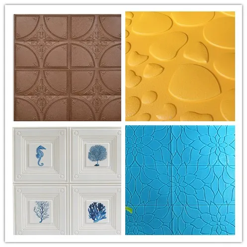 new style 3d foam wall tile decor design 3d brick pe foam adhesive wallpaper