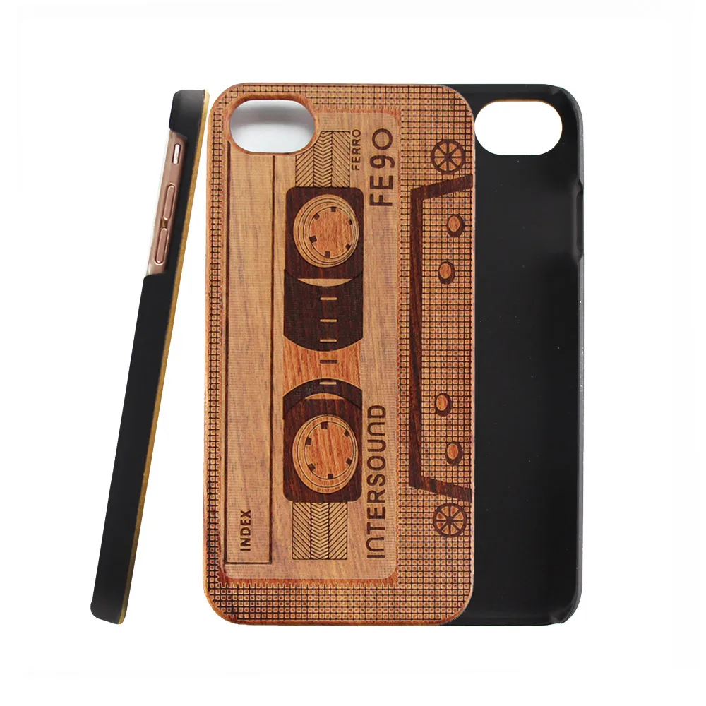 

TOP Selling Mobile Phone Cover Real Wood Unique Cell Phone Case For iPhone 8, Customized