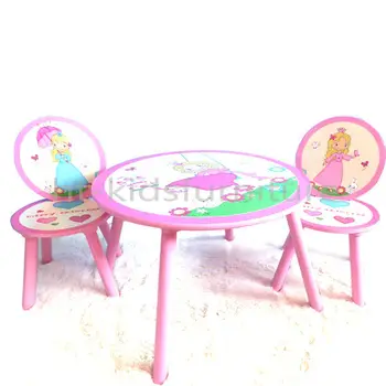 kids princess table and chairs
