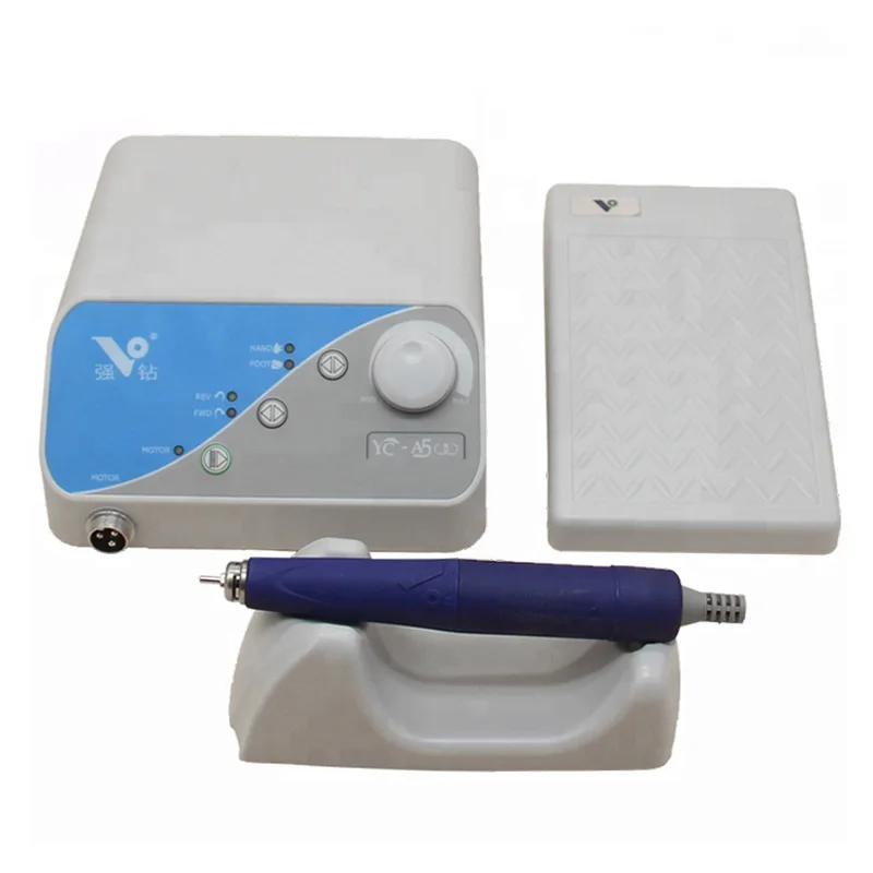 

sell well 50000 RPM professional YC-A500 XM strong manicure handpiece machine nail drill for nail polishing, White&blue