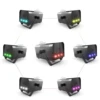 Mini 500W Led Fog Machine With Light(Red, Blue, Green) Wireless Remote Control, Huge Fog Stage Effect Fog Machine For Holidays P