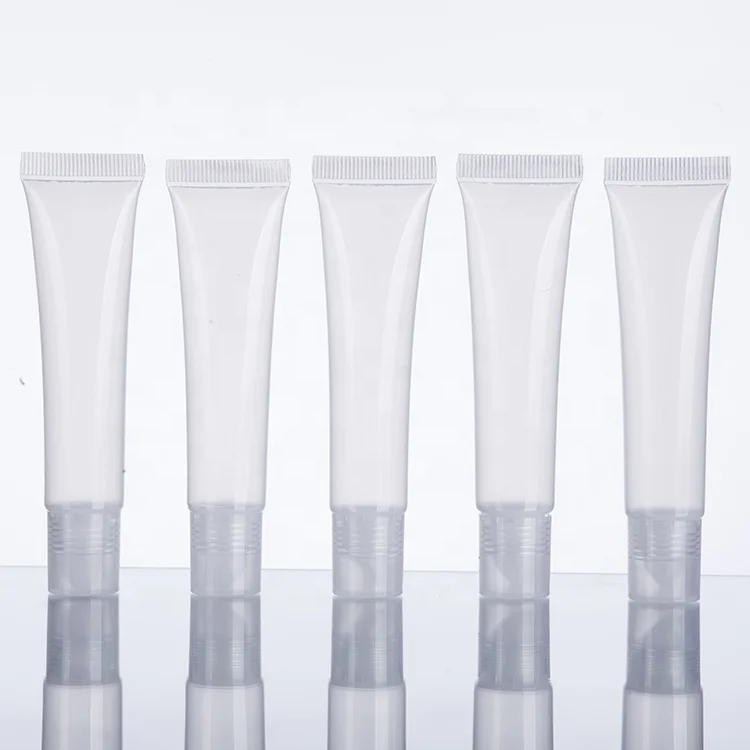
Stock Short Leadtime Clear 15ml Pocket Lip Gloss Tube 