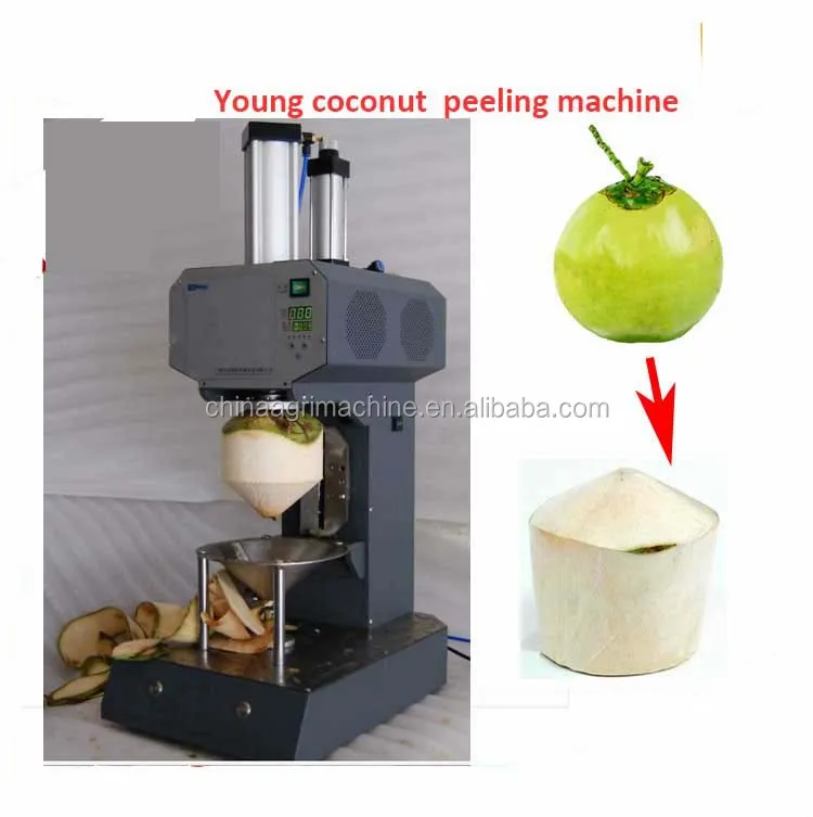 Green Coconut Top Cutter And Coconut Peeling Machine In Thailand Buy