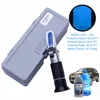 NEW Hand Held Tester Tool Engine Fluid Glycol Antifreeze Freezing Point Car Battery Refractometer ATC