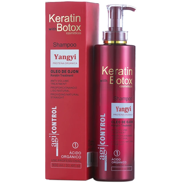High Quality Brand Name Complex Silkiness Keratin Shampoo For Wavy