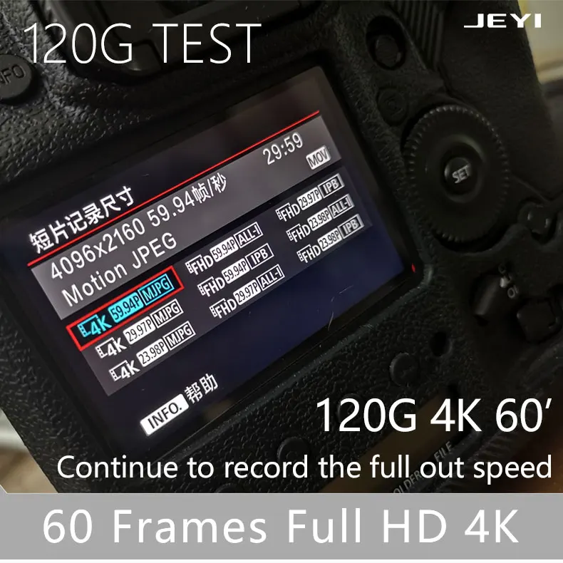 JEYI CFast particles digital video camera SSD 512G memory card SMI2246EN with SATA3 cache Industrial-grade military use CF2.0 - ANKUX.COM