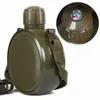 800ml double wall stainless steel hiking camping army military outdoor kettle