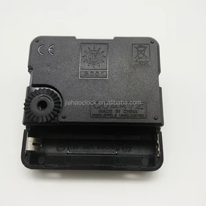 Image of 20 years Factory black plastic Quartz Clock Mechanism Clock movement for wall clock JHS001-11-13-14.5