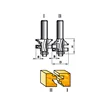 Woodworking Router Bit TCT Stile & Rail Assembles - Bead Bit