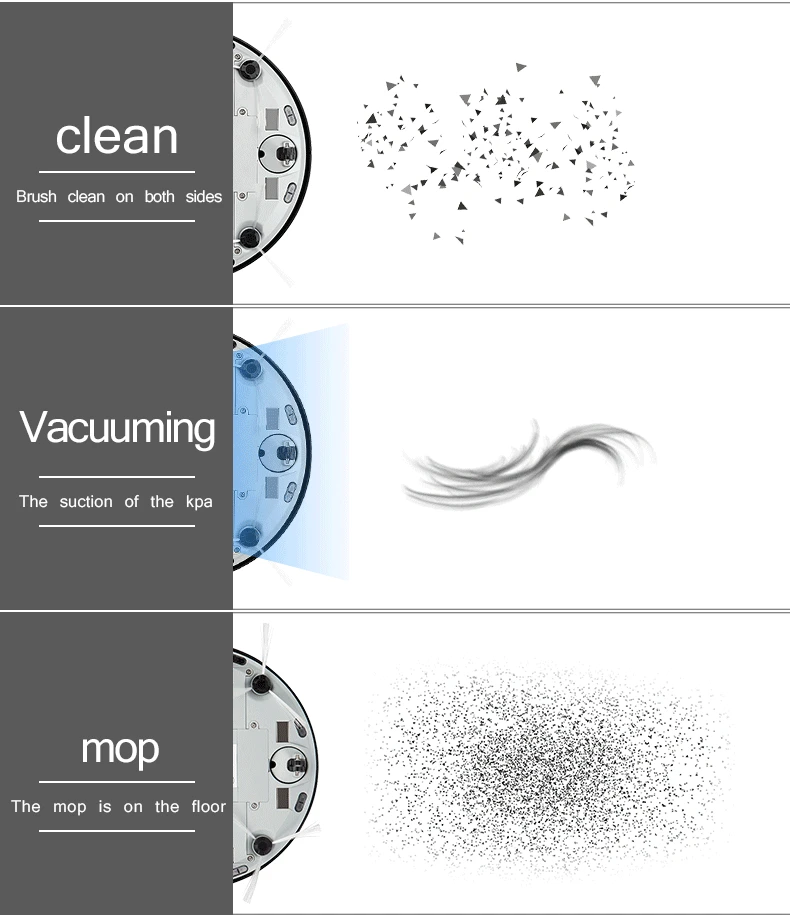 OEM floor cleaning automatic robot vacuum cleaner