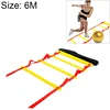 6 Meters 12 Knots Thick Section Pace Training Durable Soft Ladder Football Training Wear Resistant Ladder Rope