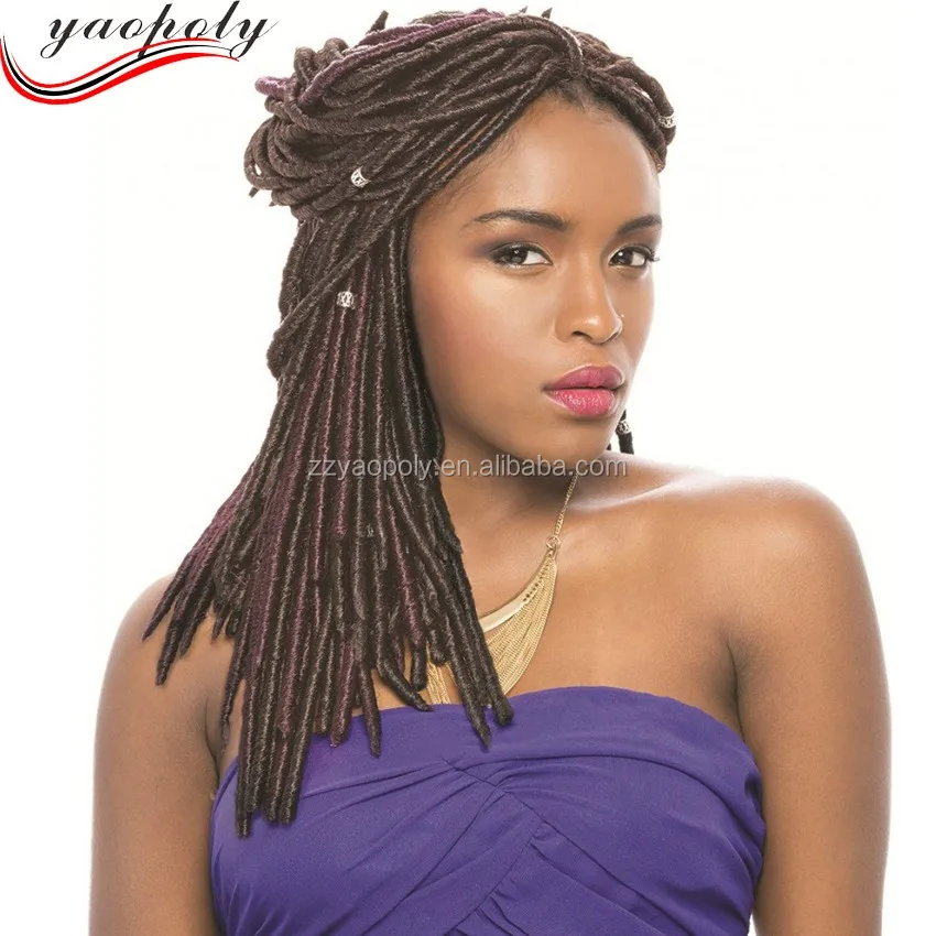 Hot Selling Synthetic Braiding Hair Extension Soft Dread Nina