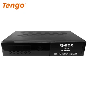 QBOX 5500 DVB S2 T2 Digital Satellite Receiver IPTV WiFi