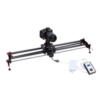 

Motorized Autolo DSLR Camera Track Dolly Slider with Time Lapse Tracking and 120-degree Panoramic for Video Shooting Film Making