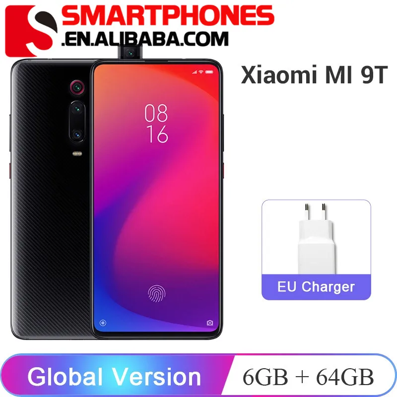 

Global Version Xiaomi Mi 9T (Redmi K20) Mi9 T 6GB RAM 64GB ROM Smartphone Snapdragon 730 Octa Core 6.39 48MP Camera NFC 4000mAh